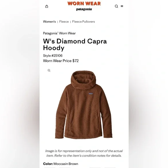 Patagonia Women's Rust Cowl Neck Sweater - Picture 2 of 7